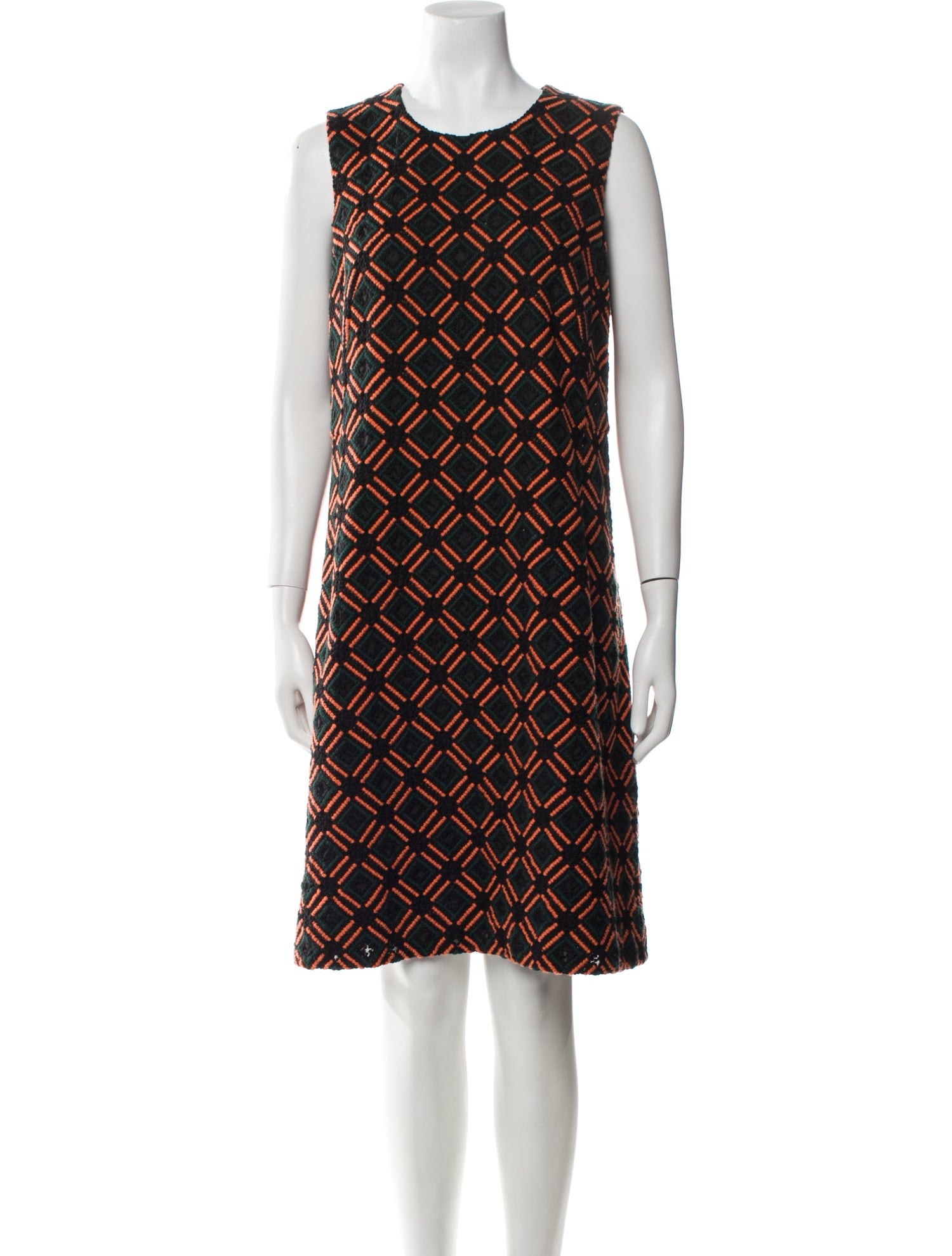Akris Wool Knee-Length Dress