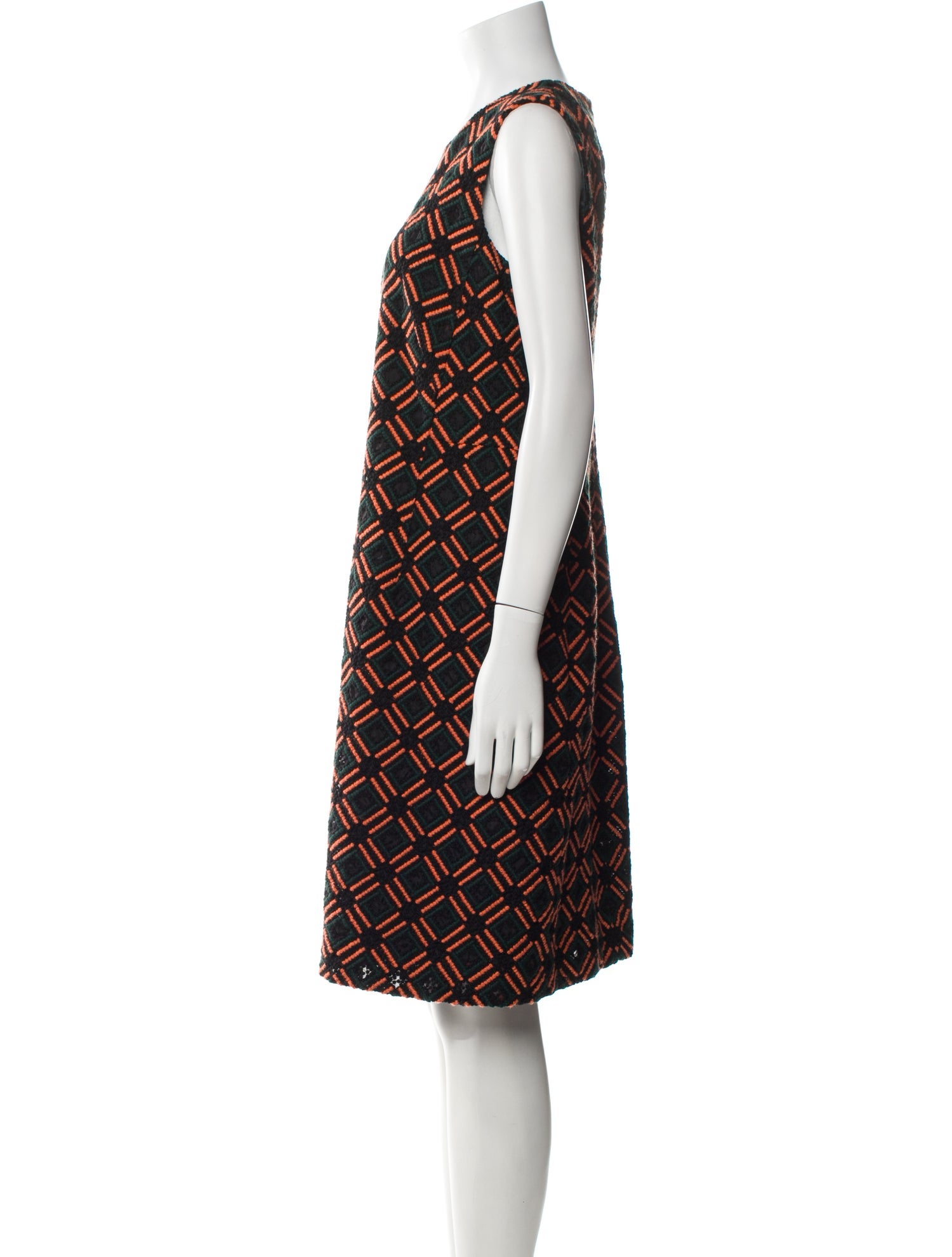 Akris Wool Knee-Length Dress