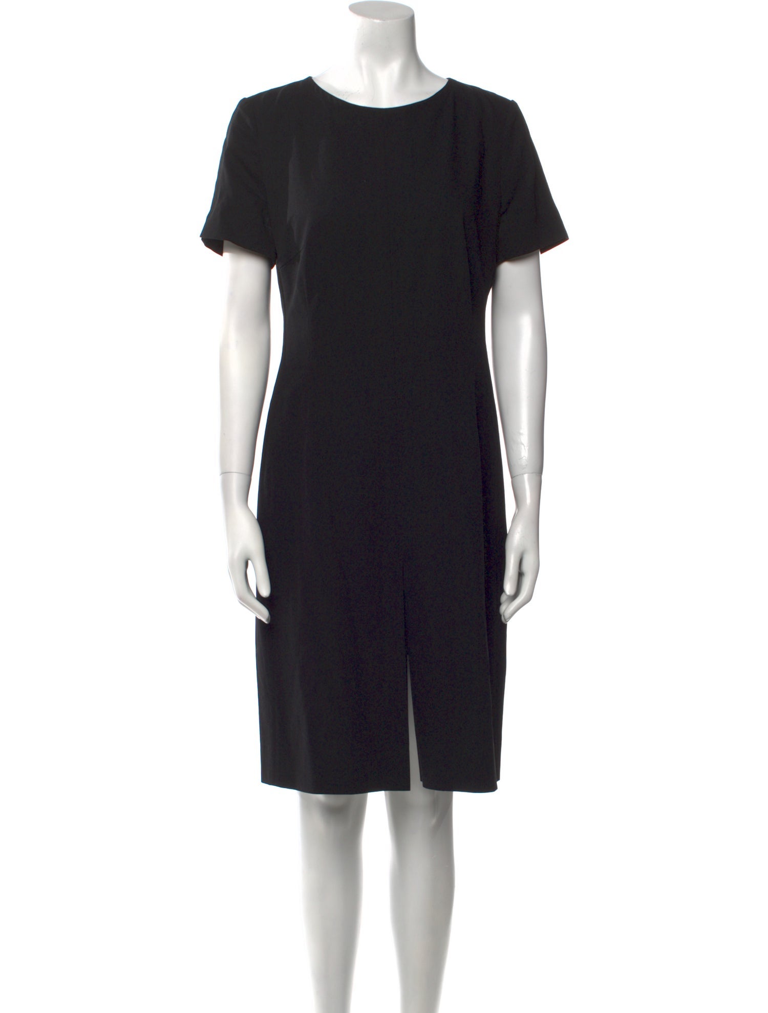 Akris Crew Neck Knee-Length Dress