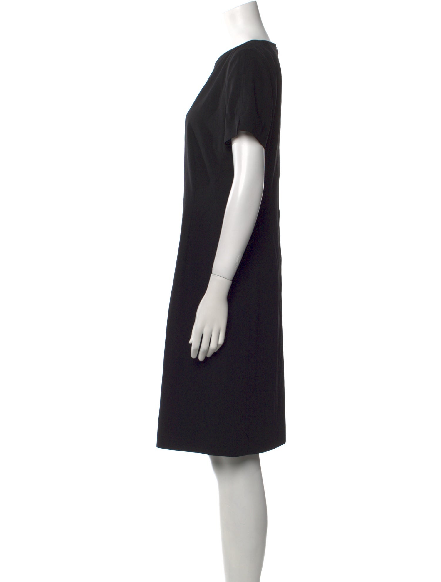 Akris Crew Neck Knee-Length Dress
