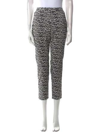 Akris Printed Straight Leg Pants