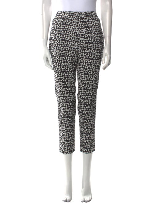 Akris Printed Straight Leg Pants