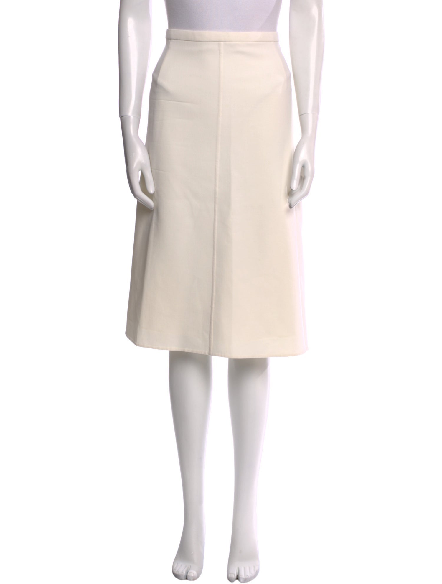 Akris Wool Knee-Length Skirt