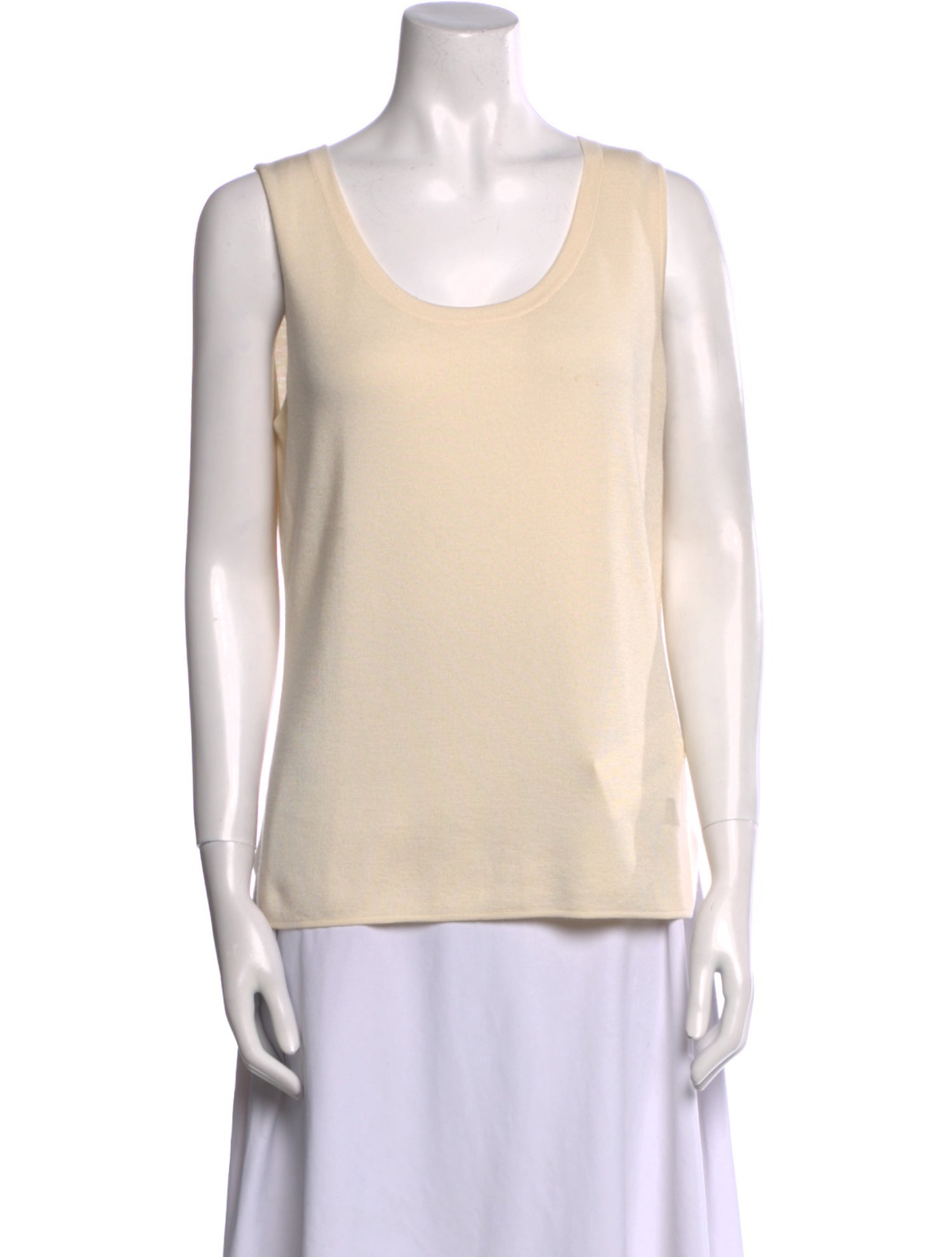 Akris Cashmere Scoop Neck Top