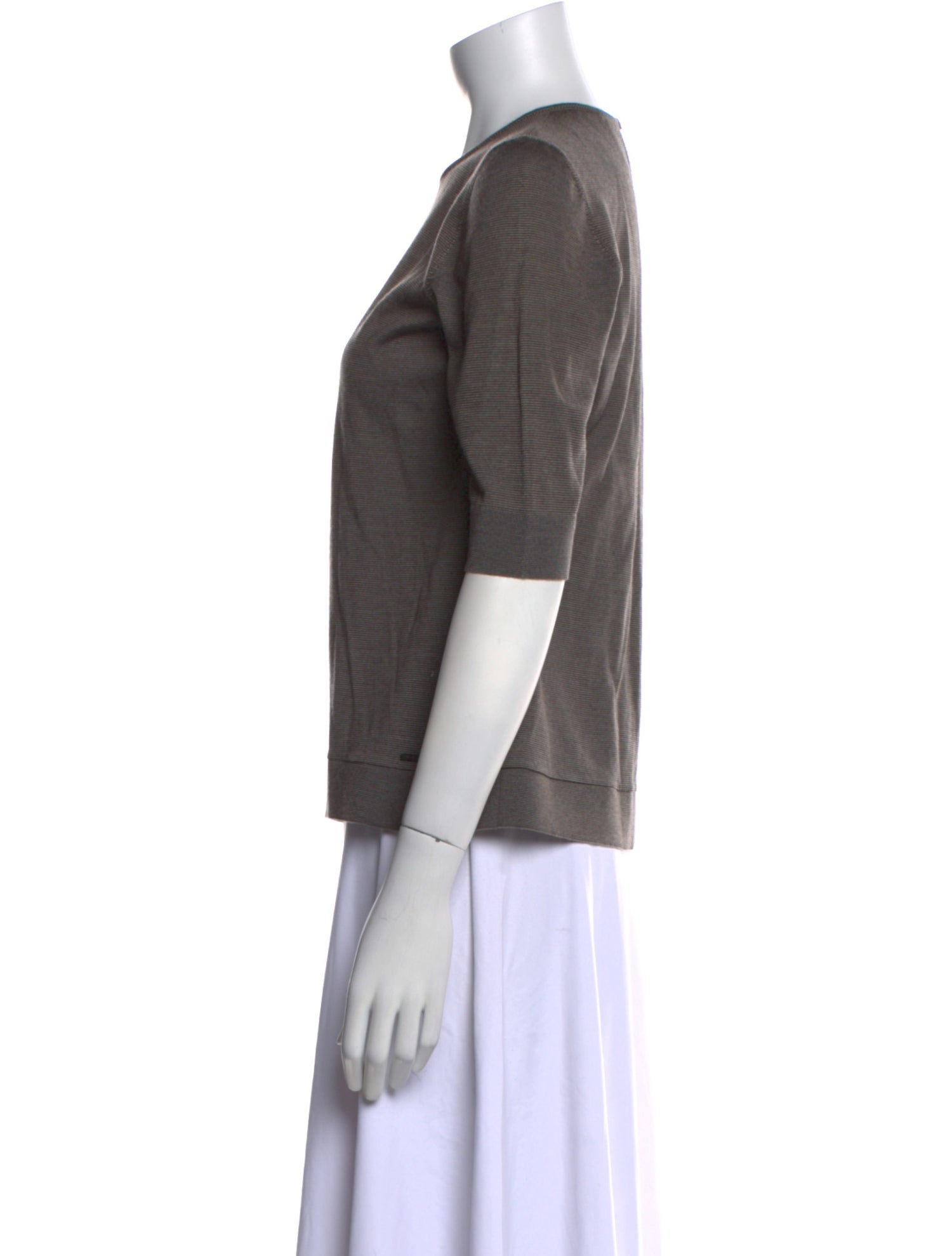 Akris Cashmere Crew Neck Top w/ Tags