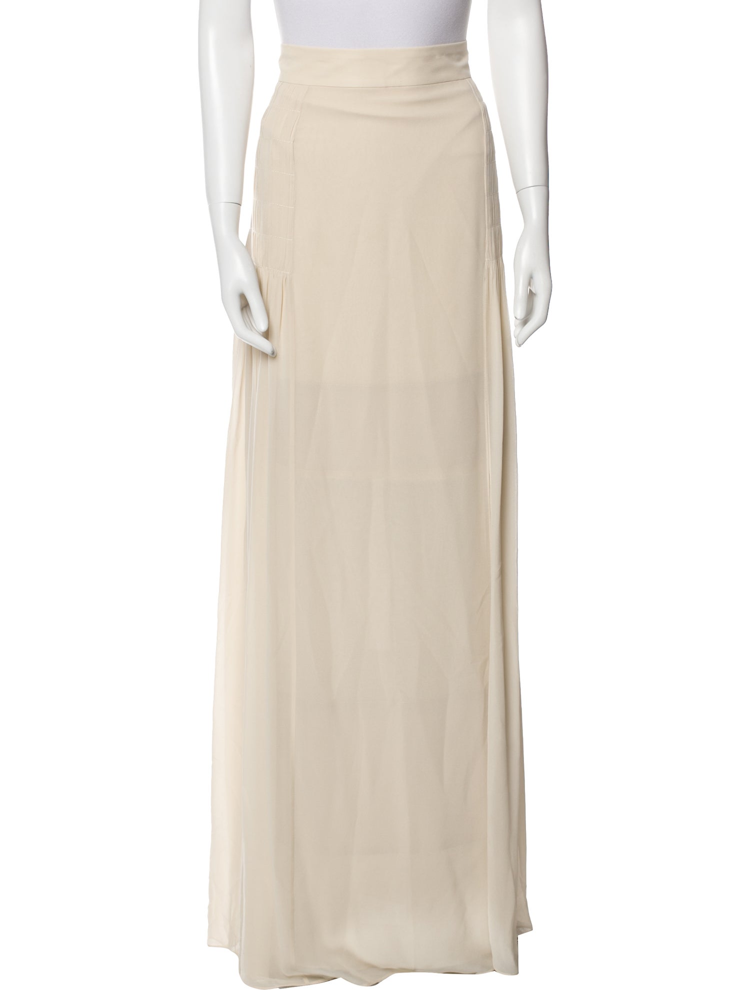 Akris Silk Long Skirt