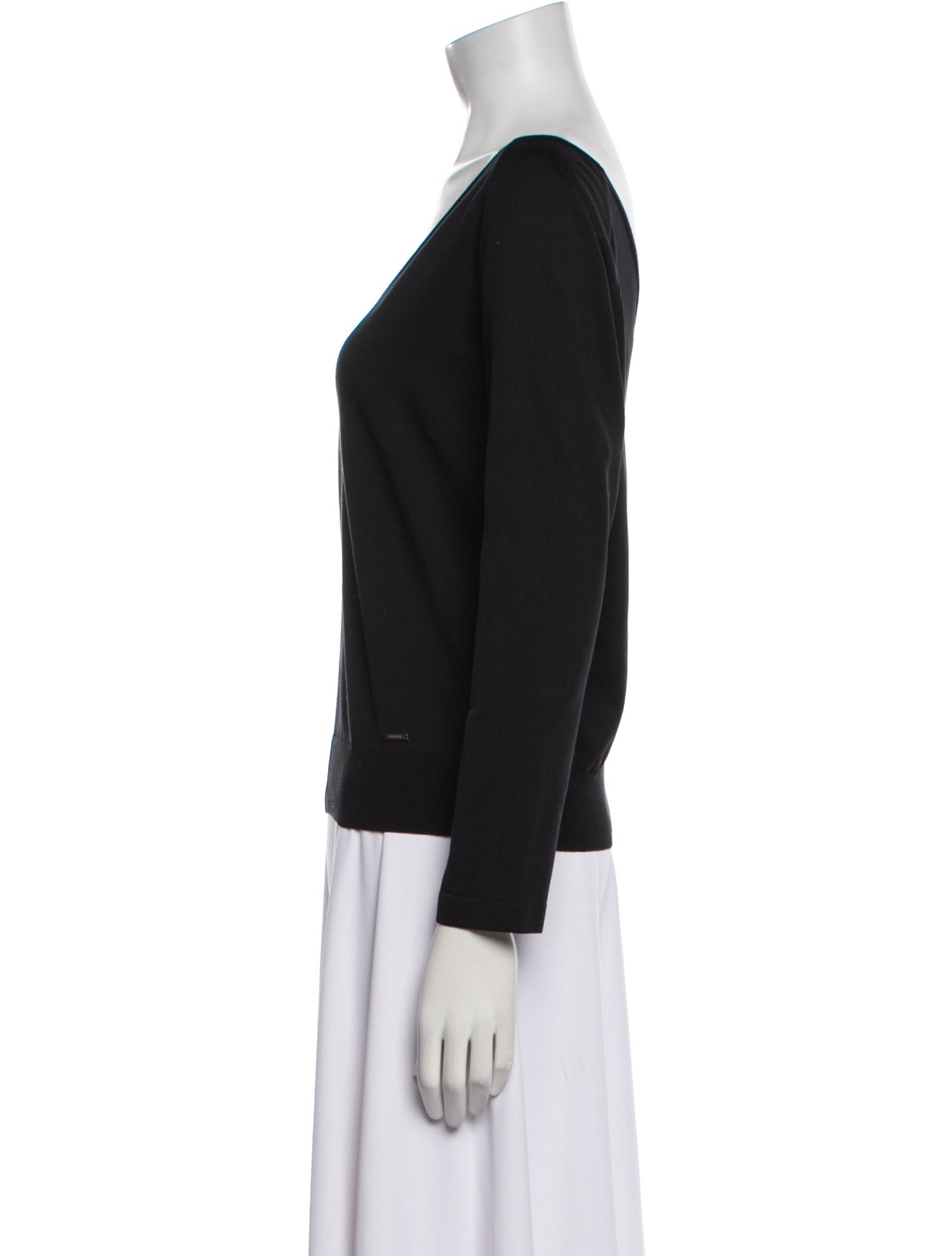 Akris Silk V-Neck Sweater w/ Tags