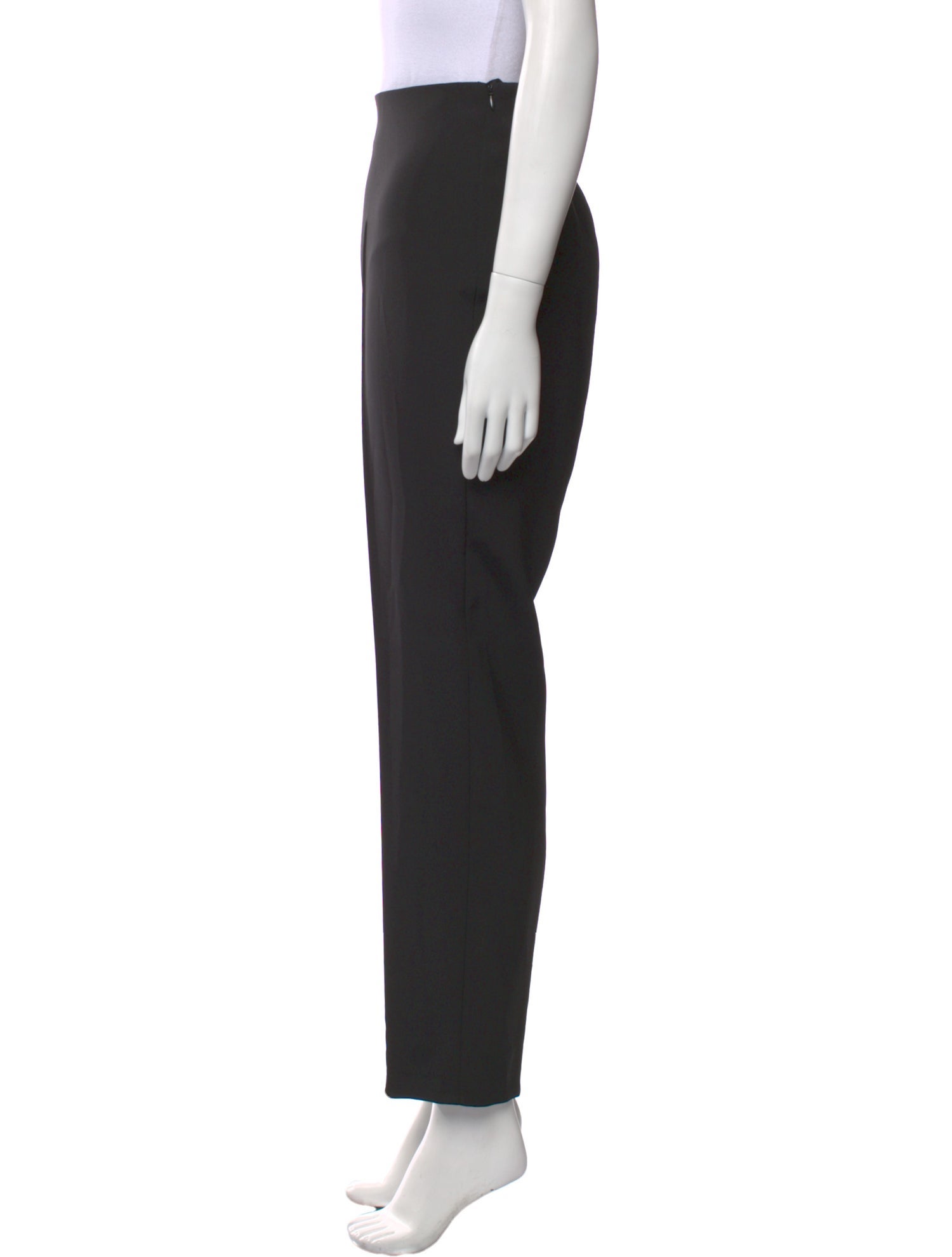 Akris Silk Straight Leg Pants