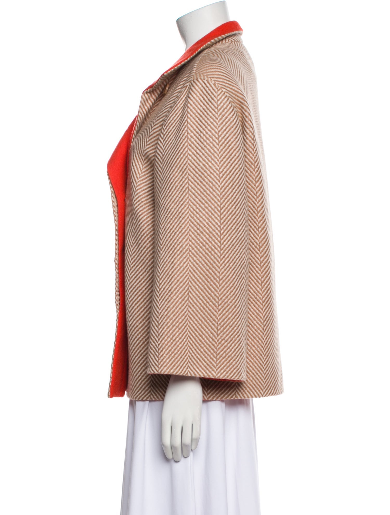 Akris Cashmere Colorblock Pattern Jacket w/ Tags
