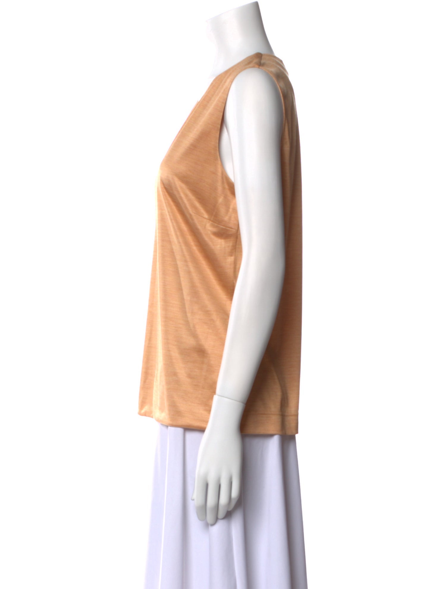 Akris Silk V-Neck Top w/ Tags