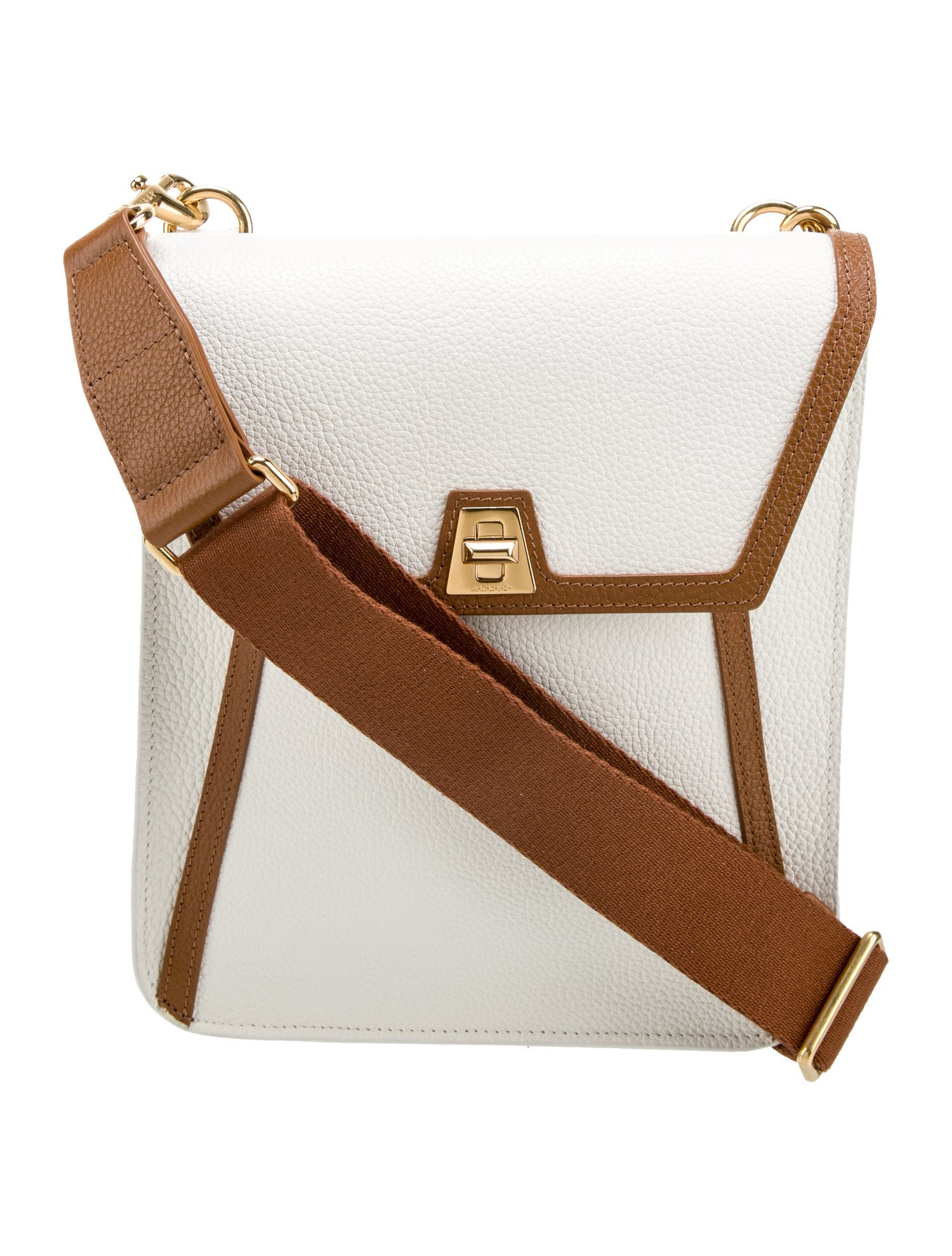 Akris Leather Messenger Bag