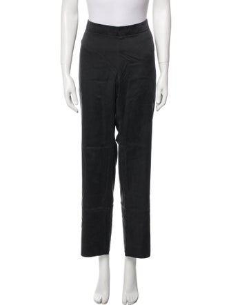 Akris Silk Straight Leg Pants