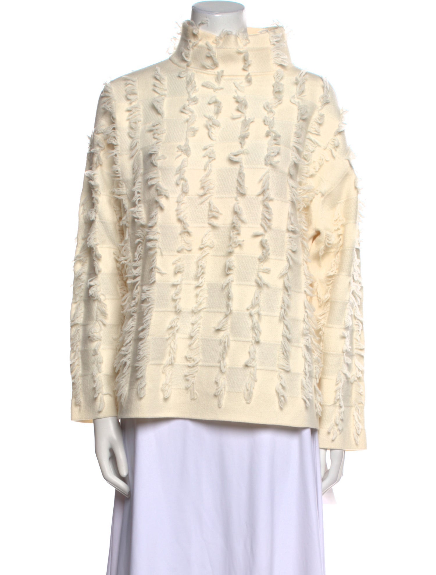Akris Cashmere Printed Sweater