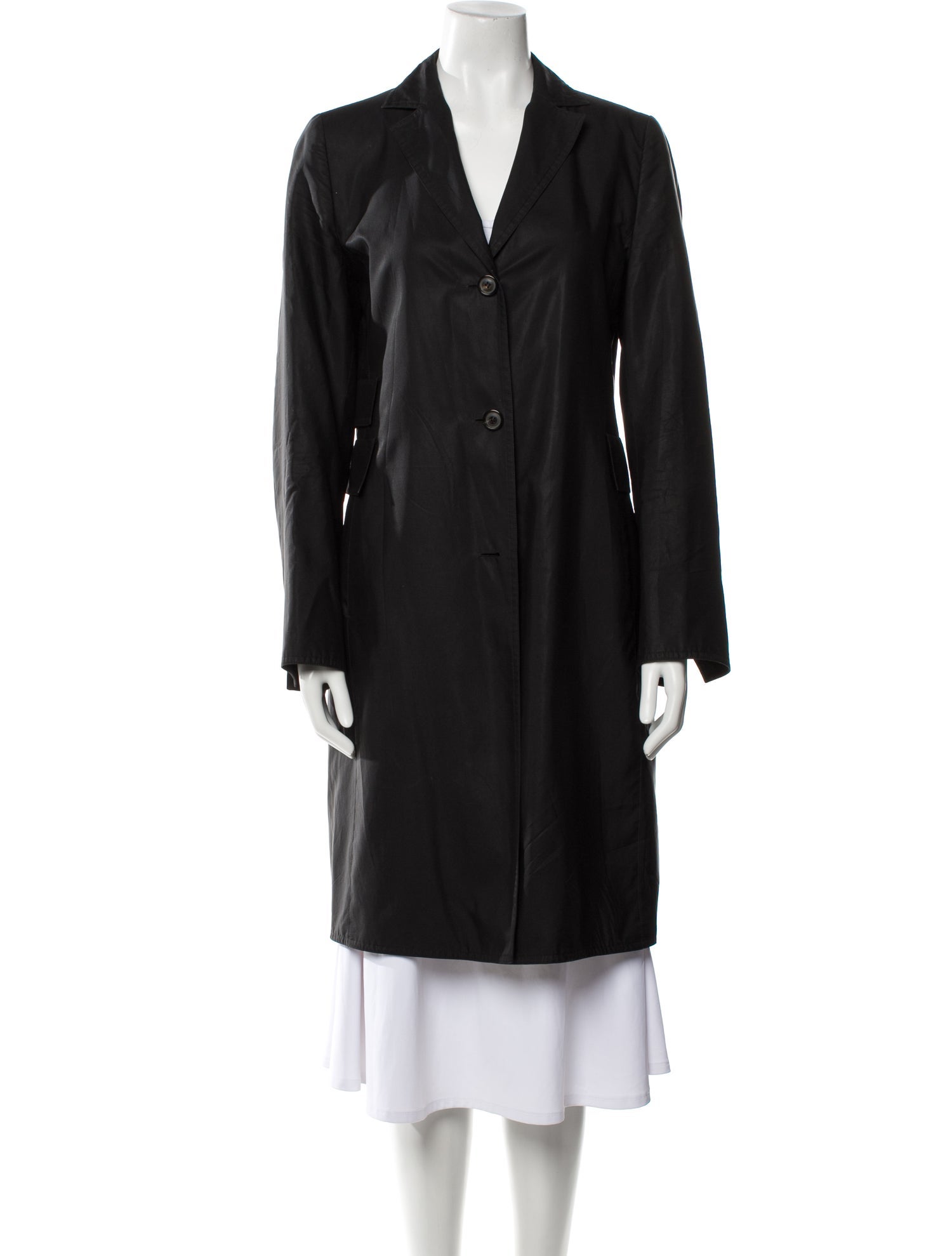 Akris Silk Trench Coat