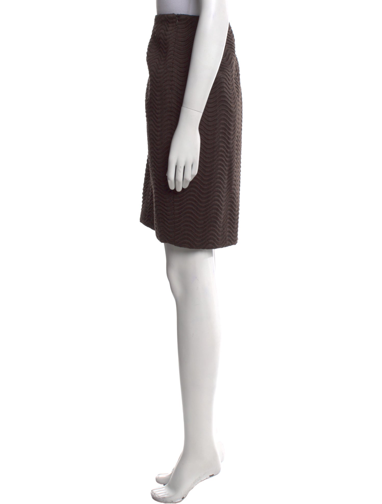 Akris Printed Knee-Length Skirt