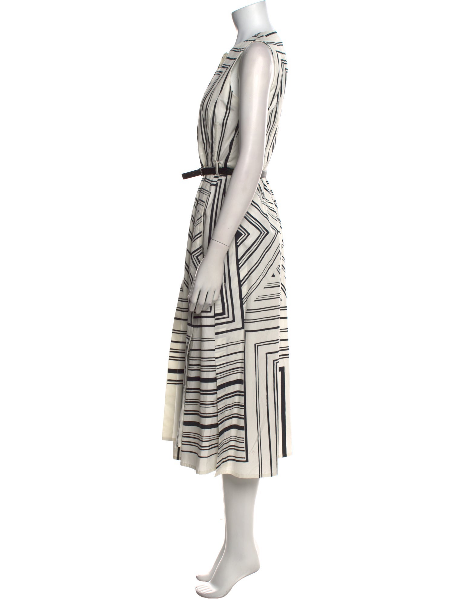 Akris Printed Long Dress