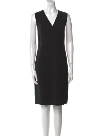Akris Wool Knee-Length Dress