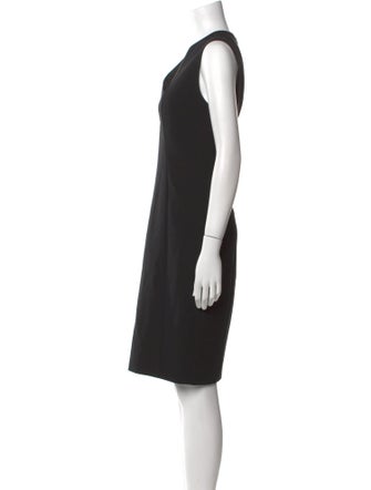 Akris Wool Knee-Length Dress