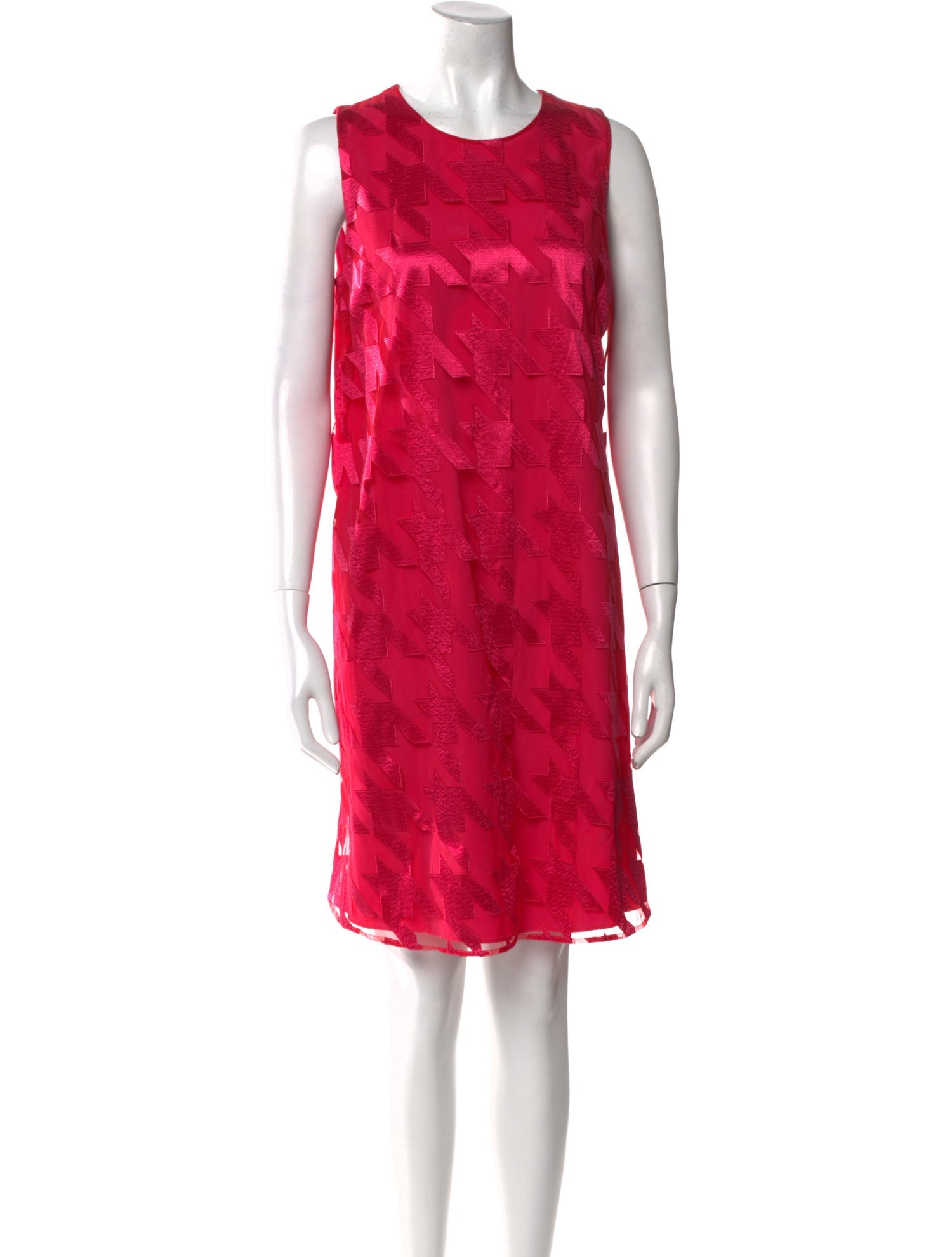 Akris Crew Neck Mini Dress