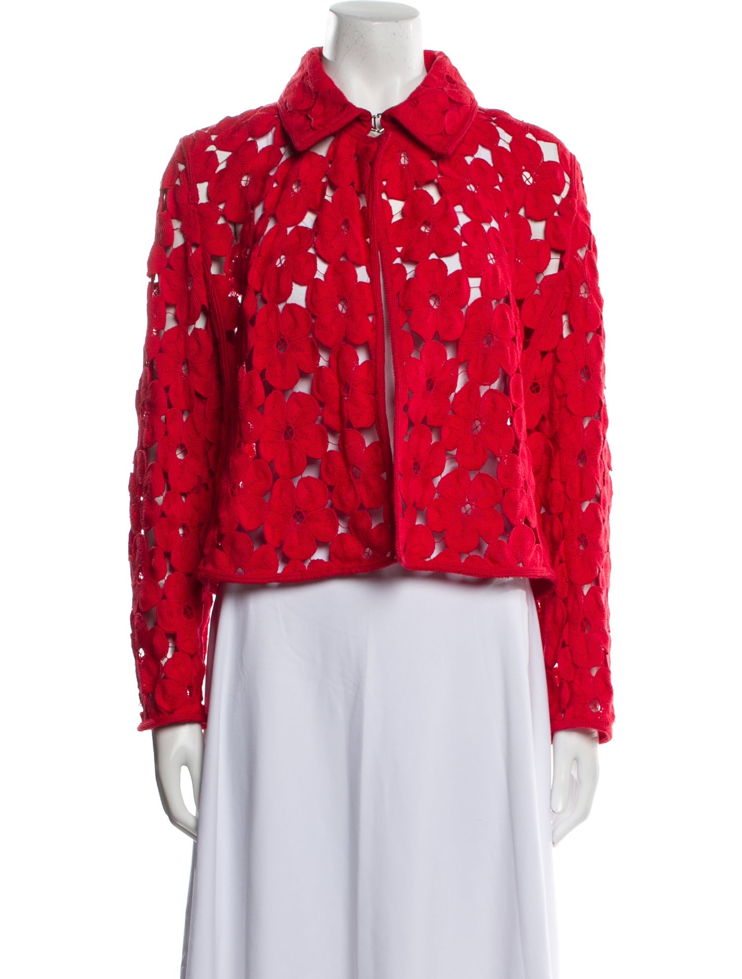 Akris Printed Evening Jacket w/ Tags