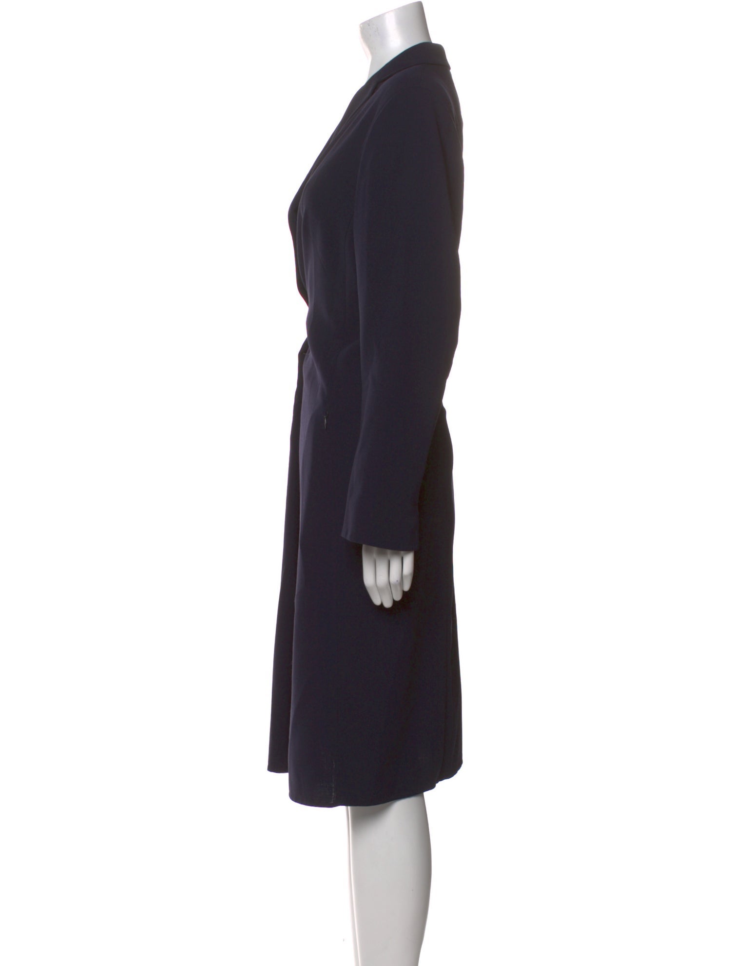 Akris Wool Knee-Length Dress