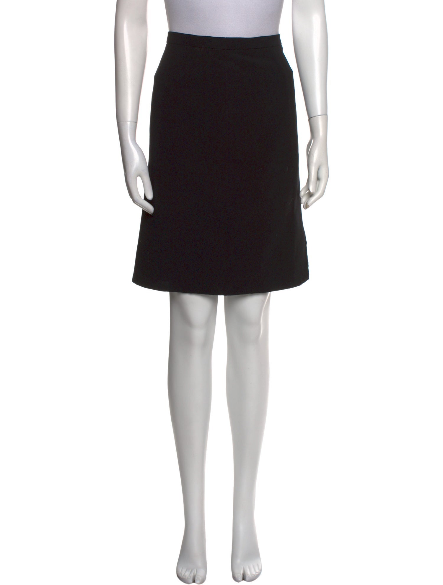 Akris Virgin Wool Knee-Length Skirt