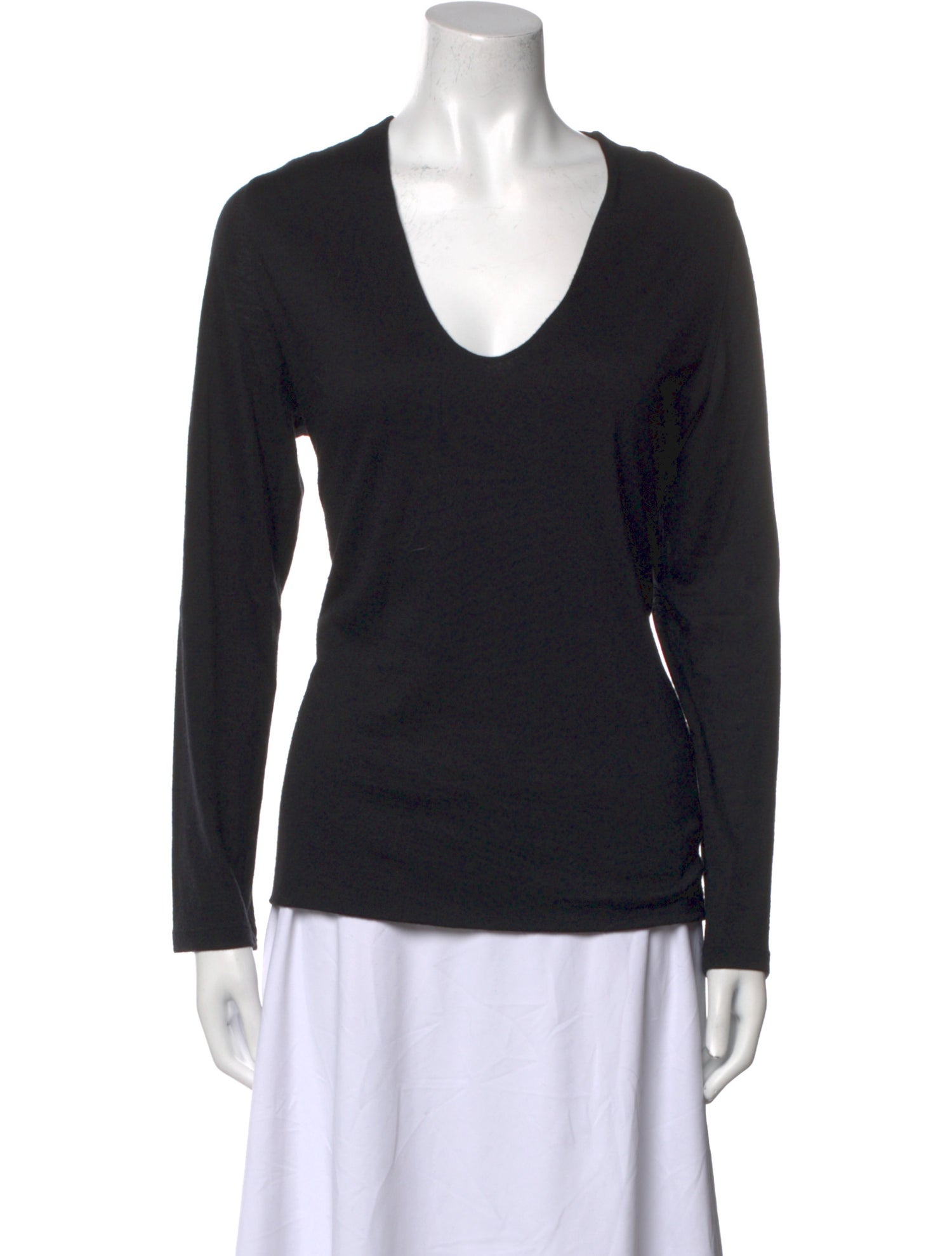 Akris Cashmere V-Neck Sweater