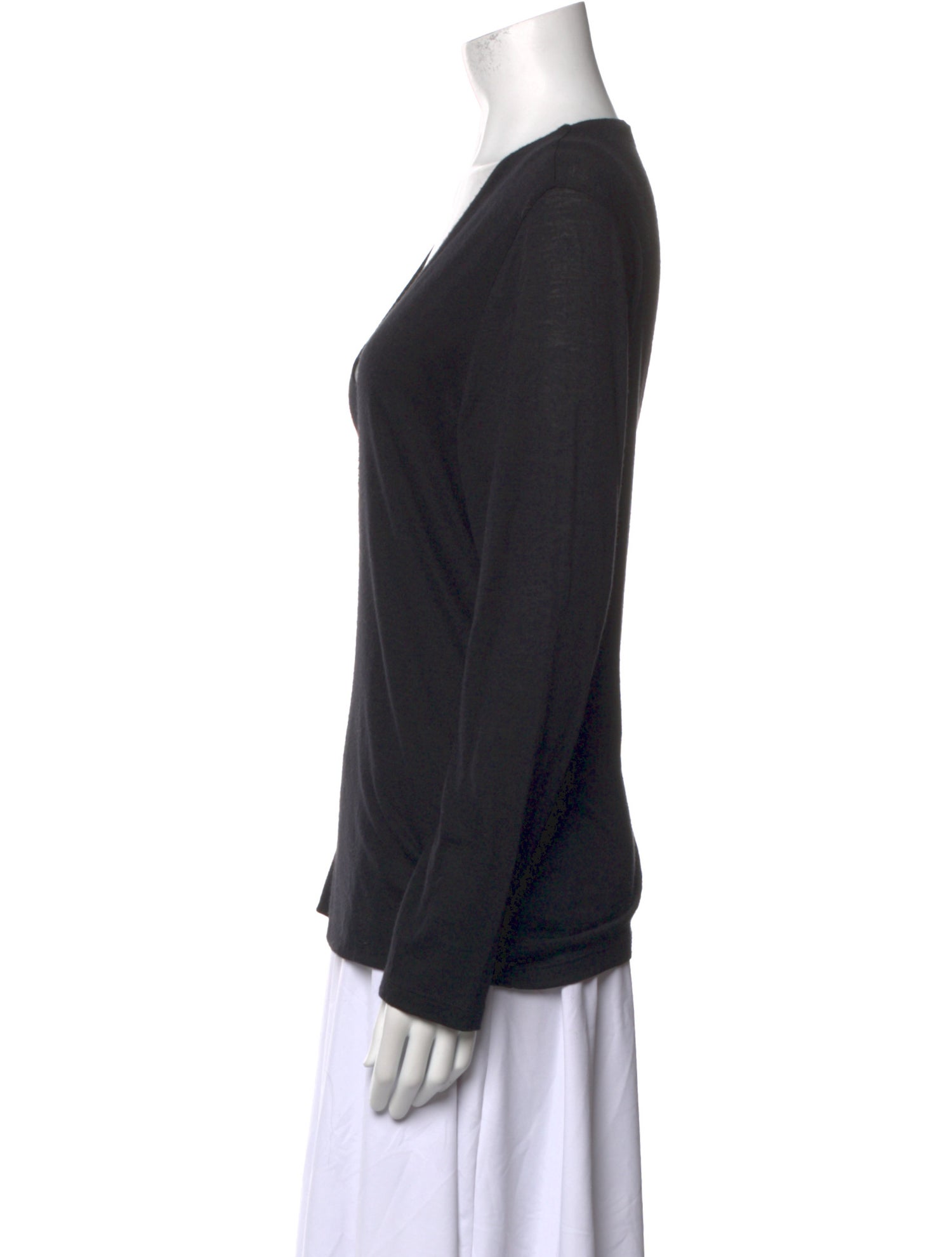 Akris Cashmere V-Neck Sweater