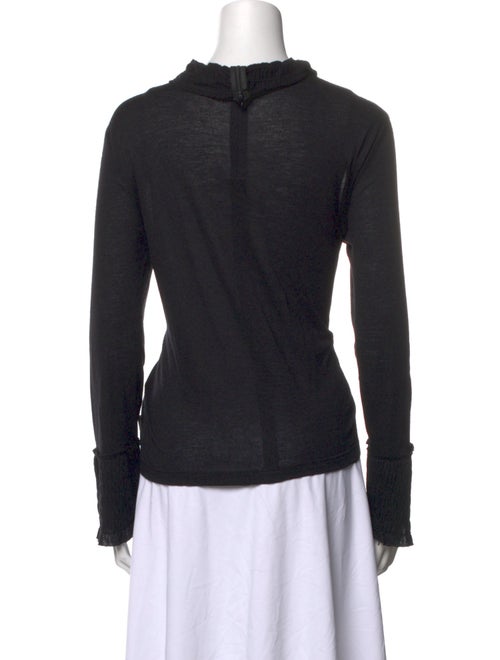Akris Cashmere Mock Neck Sweater