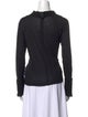 Akris Cashmere Mock Neck Sweater