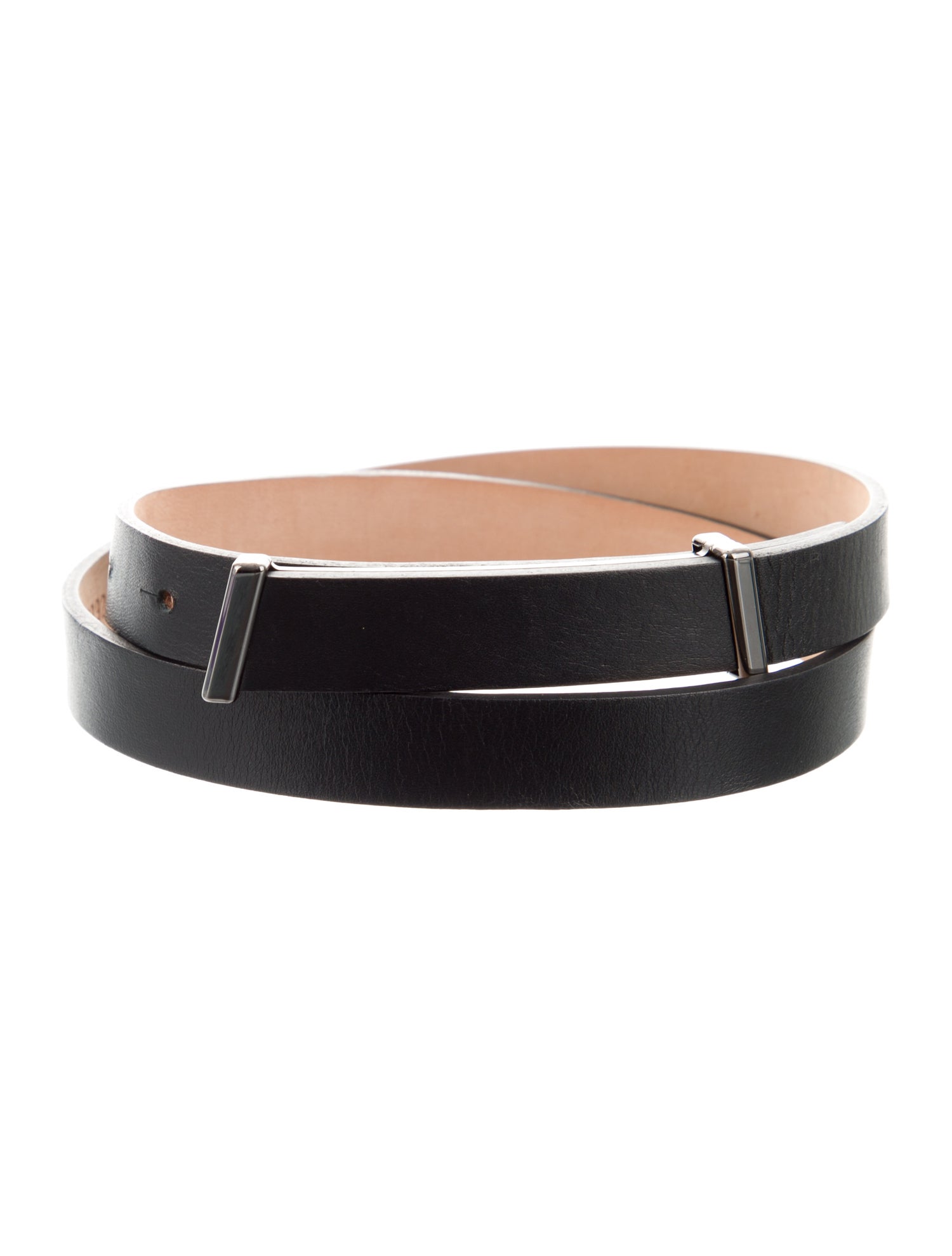 Akris Skinny Leather Belt