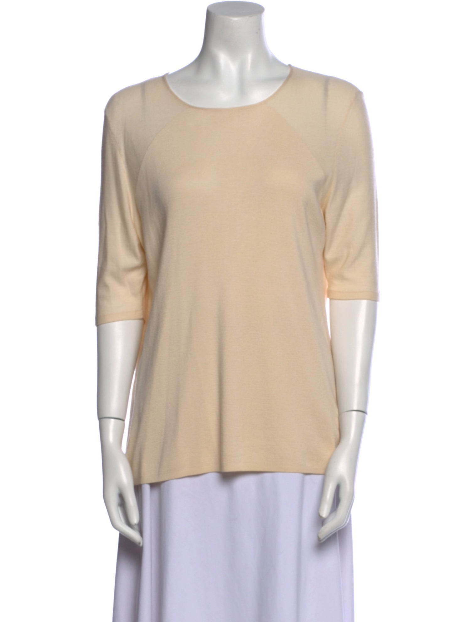 Akris Cashmere Scoop Neck Sweater