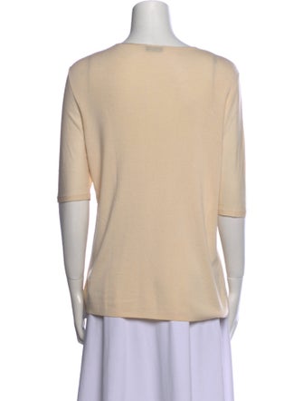 Akris Cashmere Scoop Neck Sweater