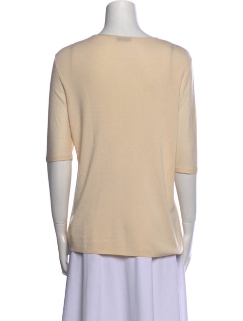Akris Cashmere Scoop Neck Sweater
