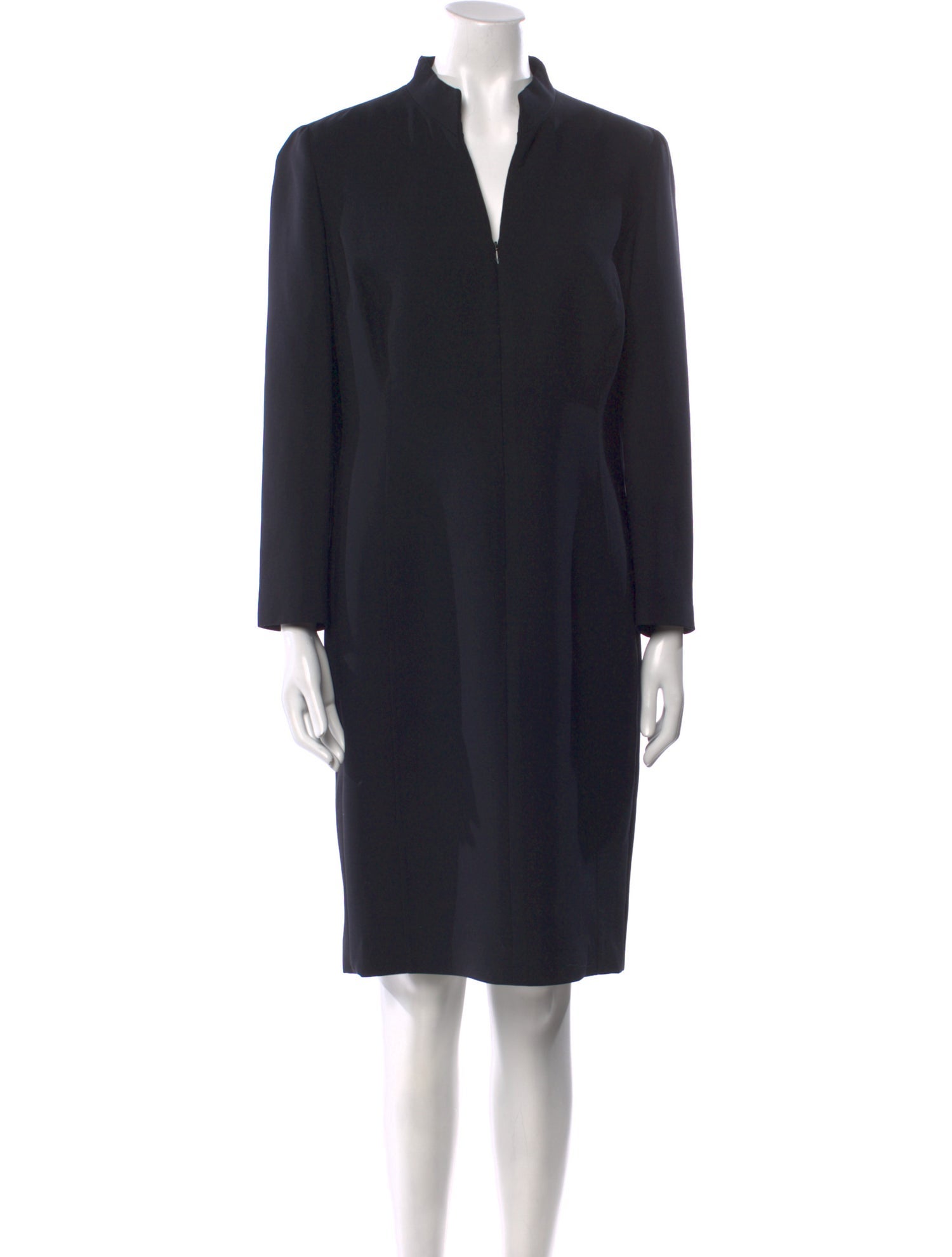 Akris Wool Midi Length Dress