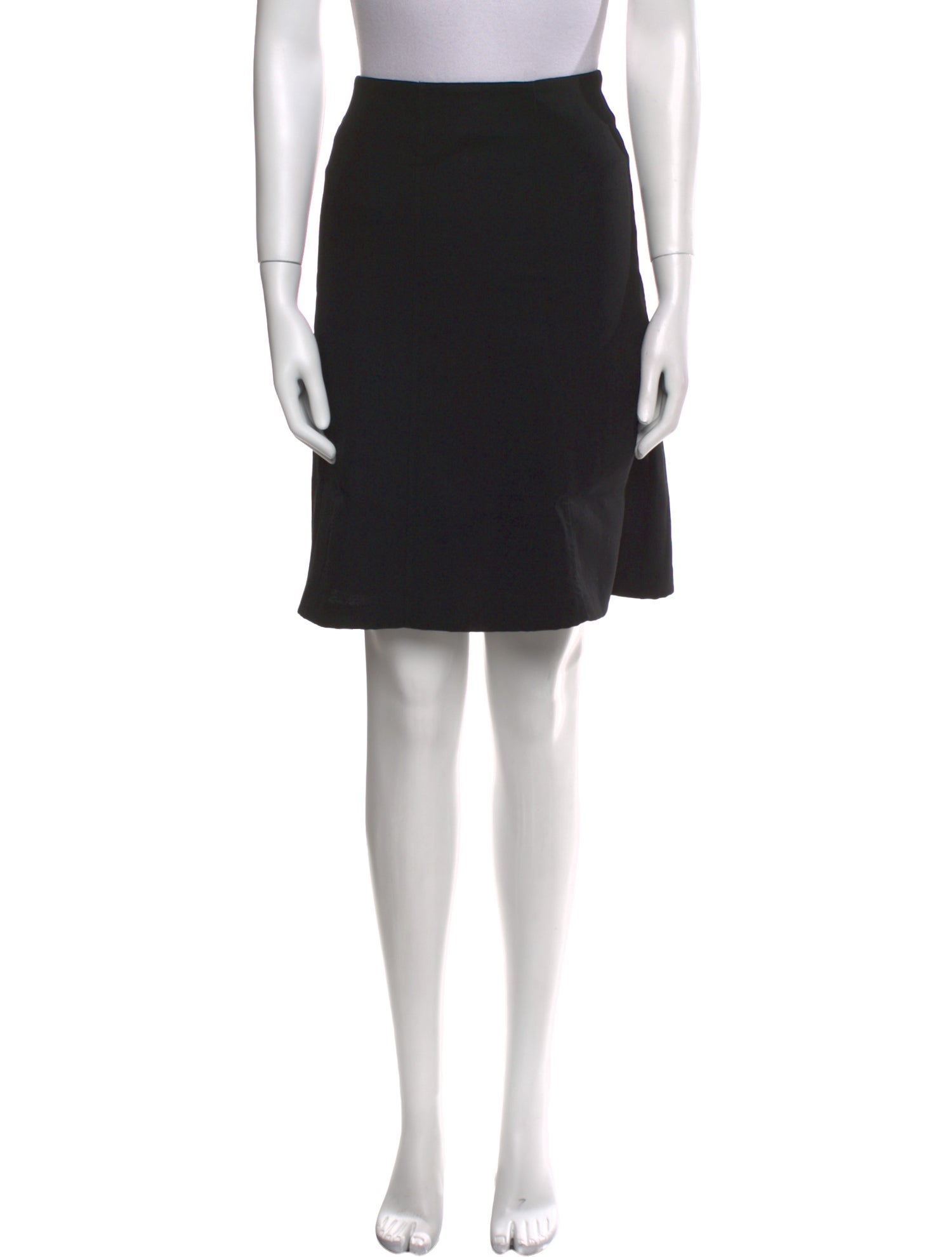 Akris Wool Knee-Length Skirt