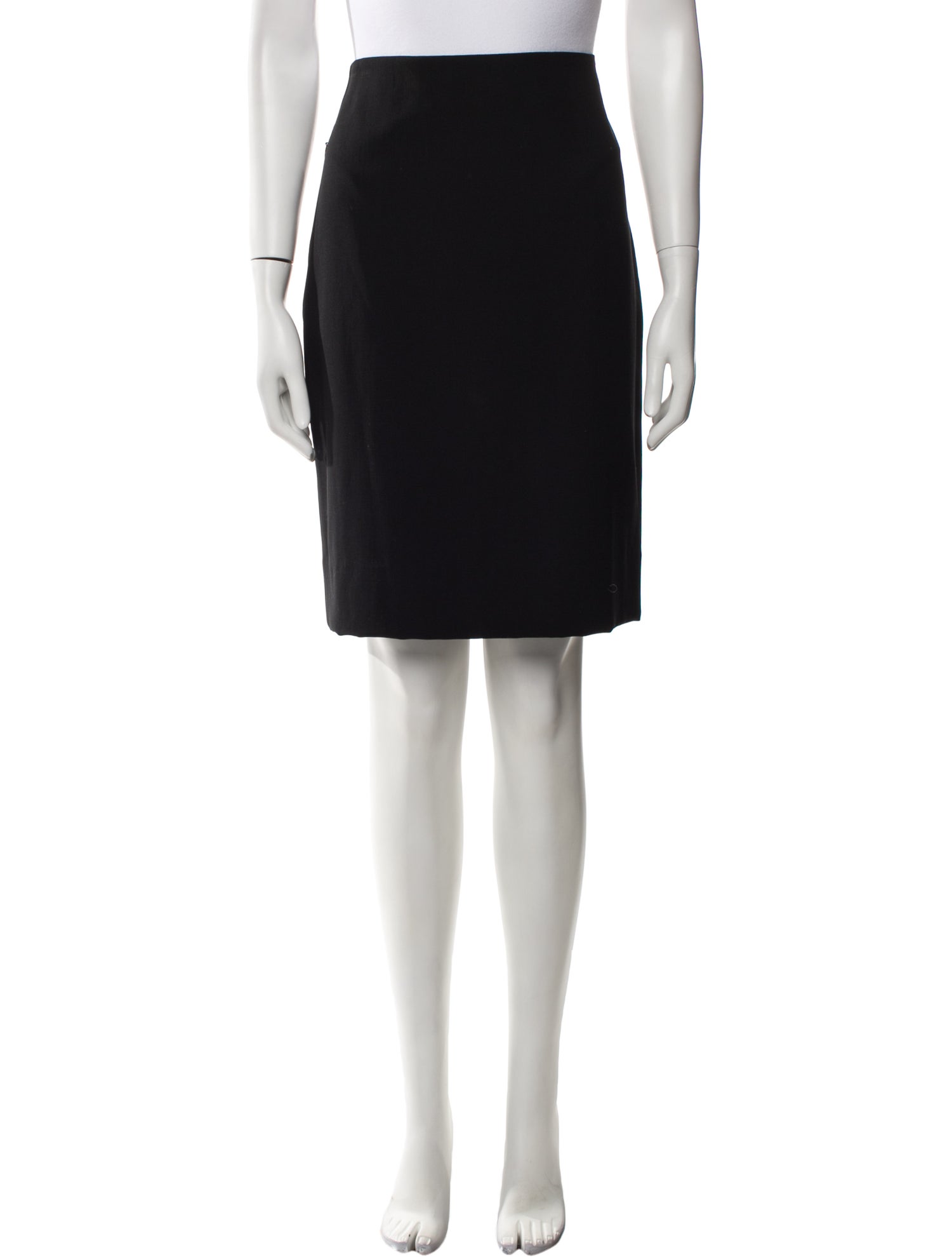 Akris Wool Knee-Length Skirt