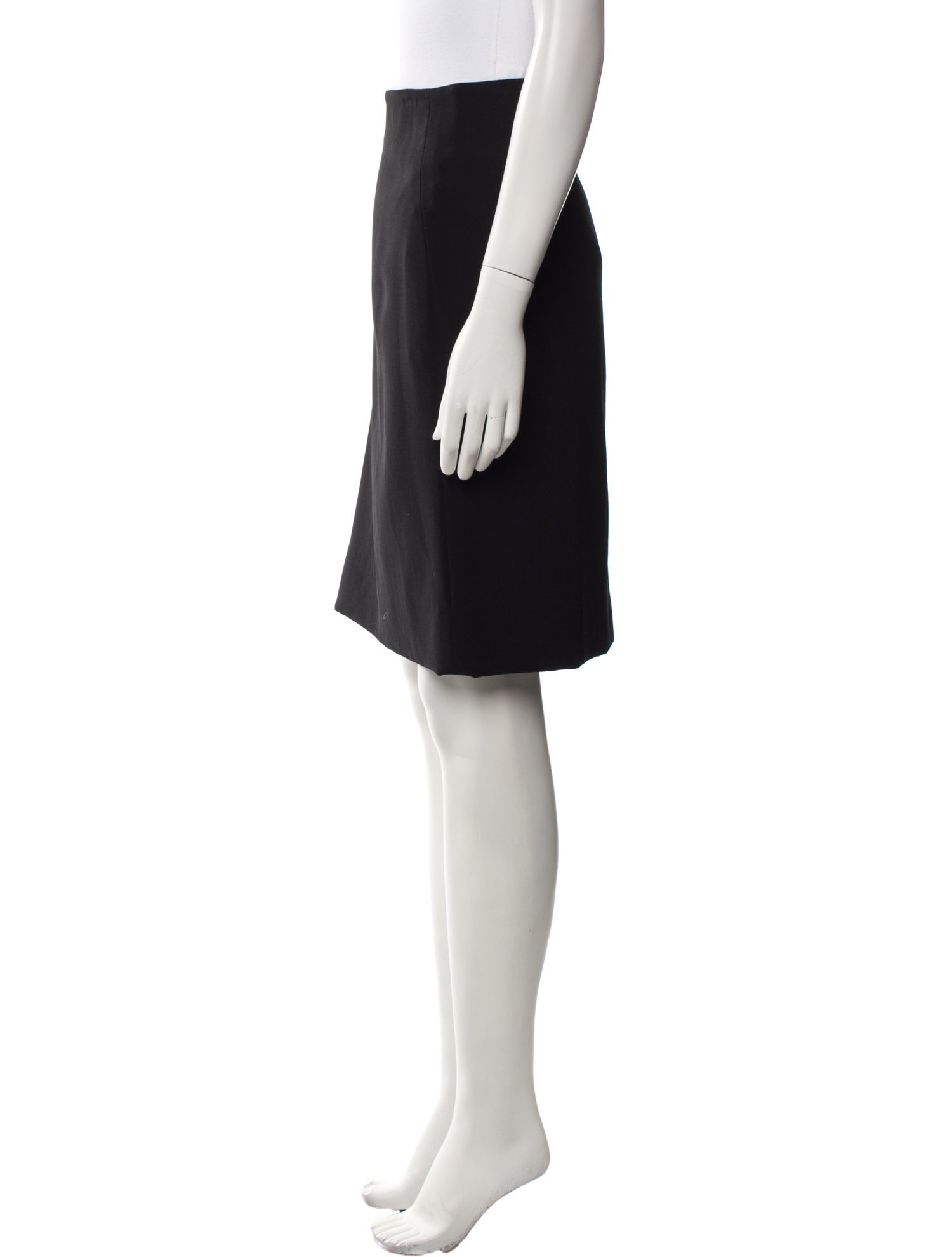 Akris Wool Knee-Length Skirt