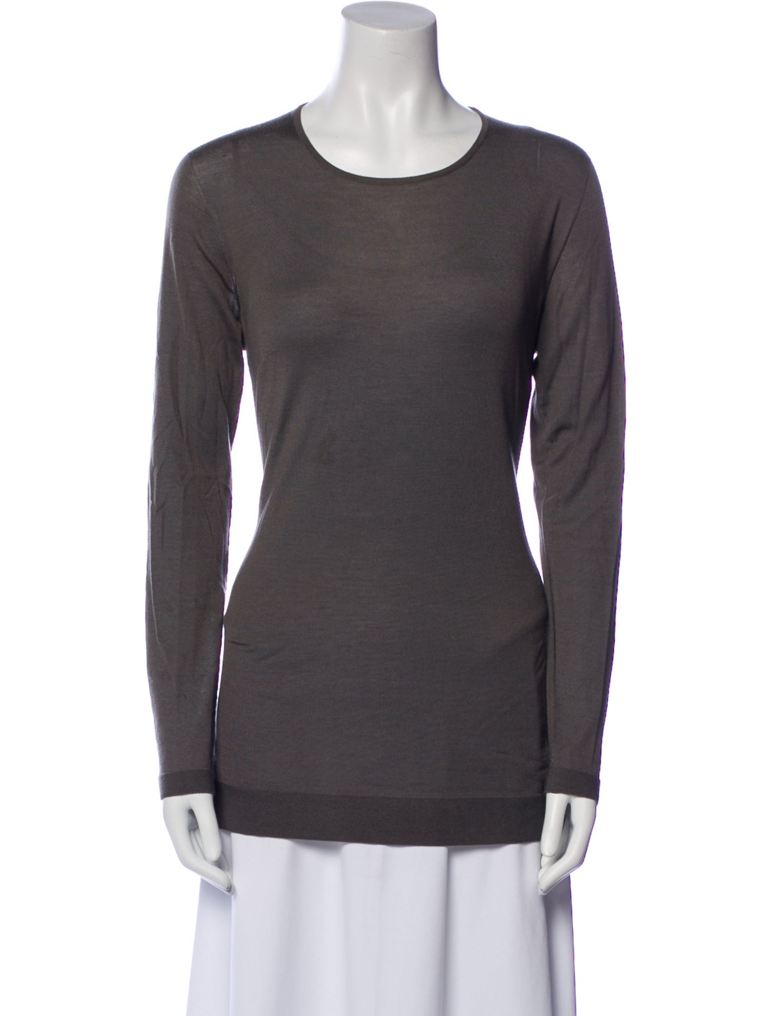 Akris Cashmere Bateau Neckline Sweater
