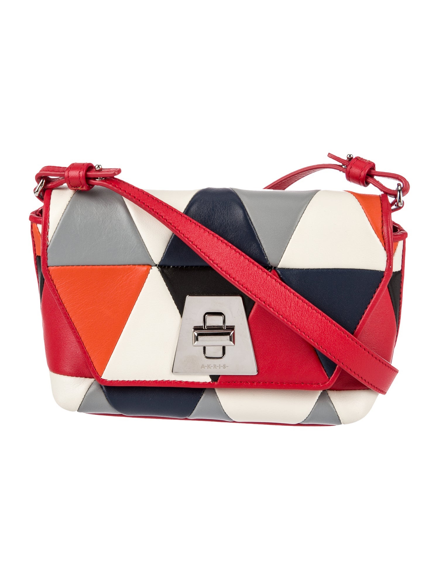 Akris Leather Messenger Bag