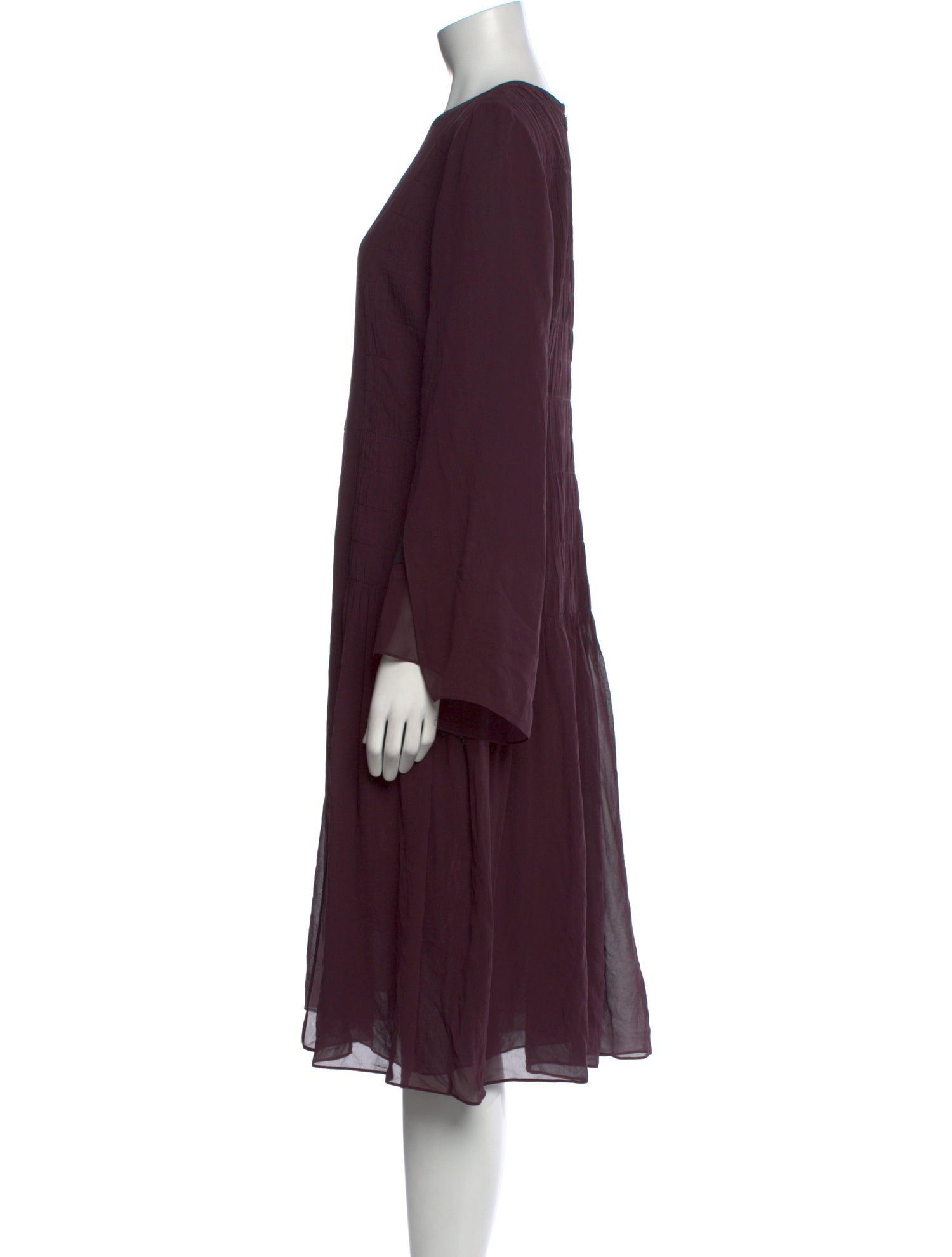 Akris Silk Midi Length Dress