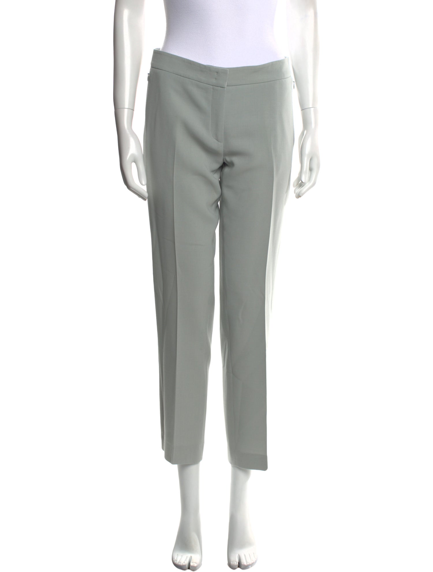 Akris Wool Straight Leg Pants