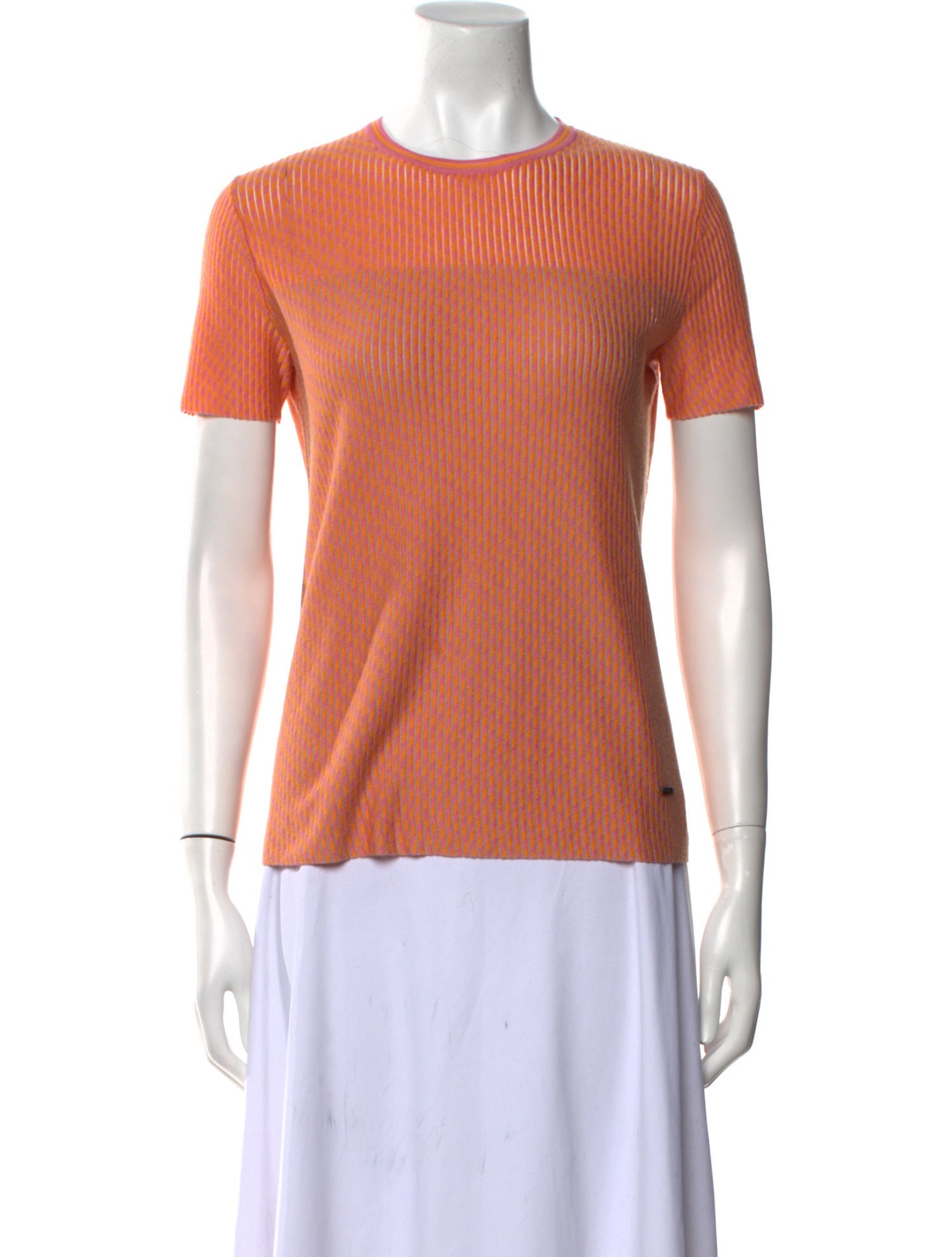 Akris Cashmere Crew Neck T-Shirt