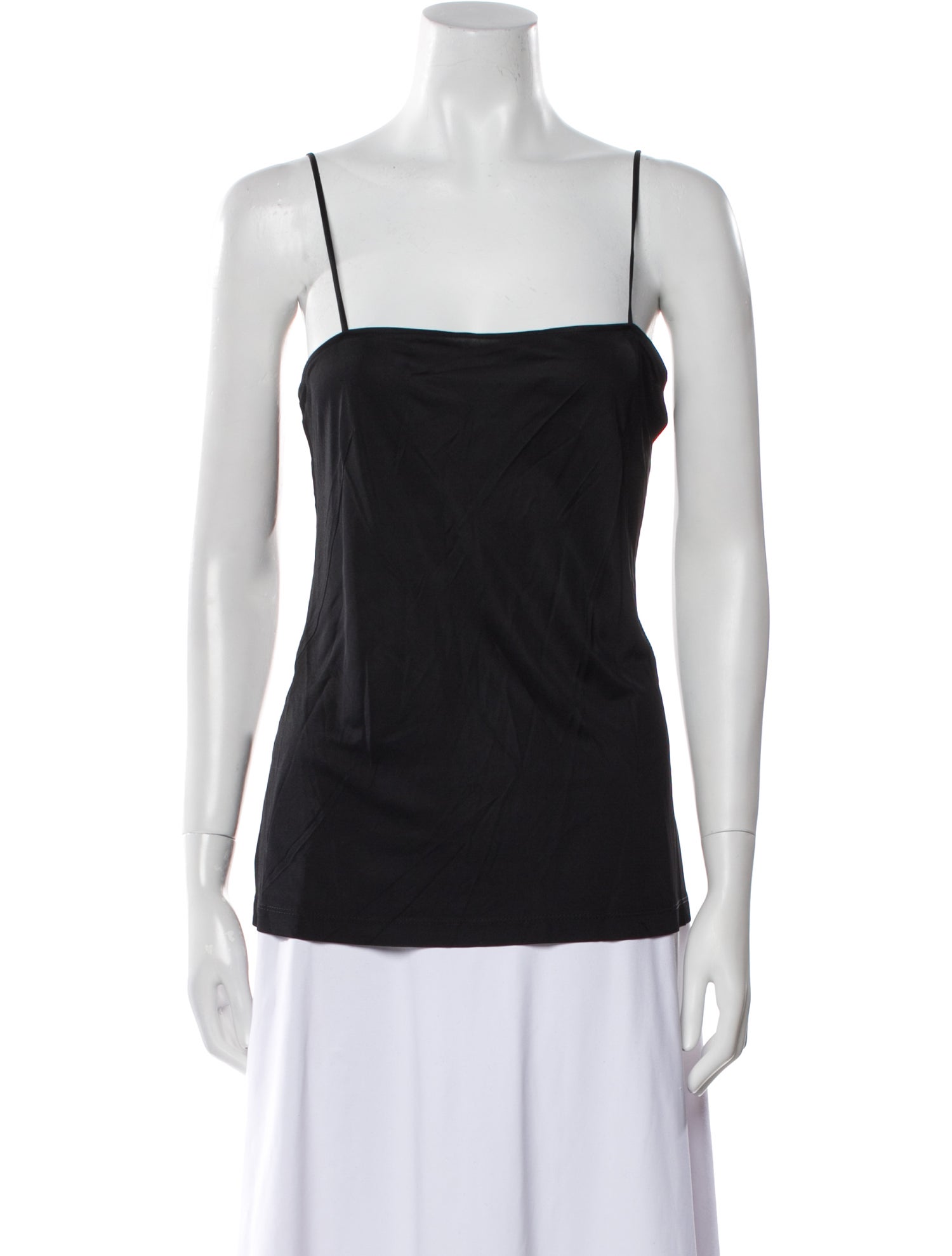 Akris Square Neckline Sleeveless Top