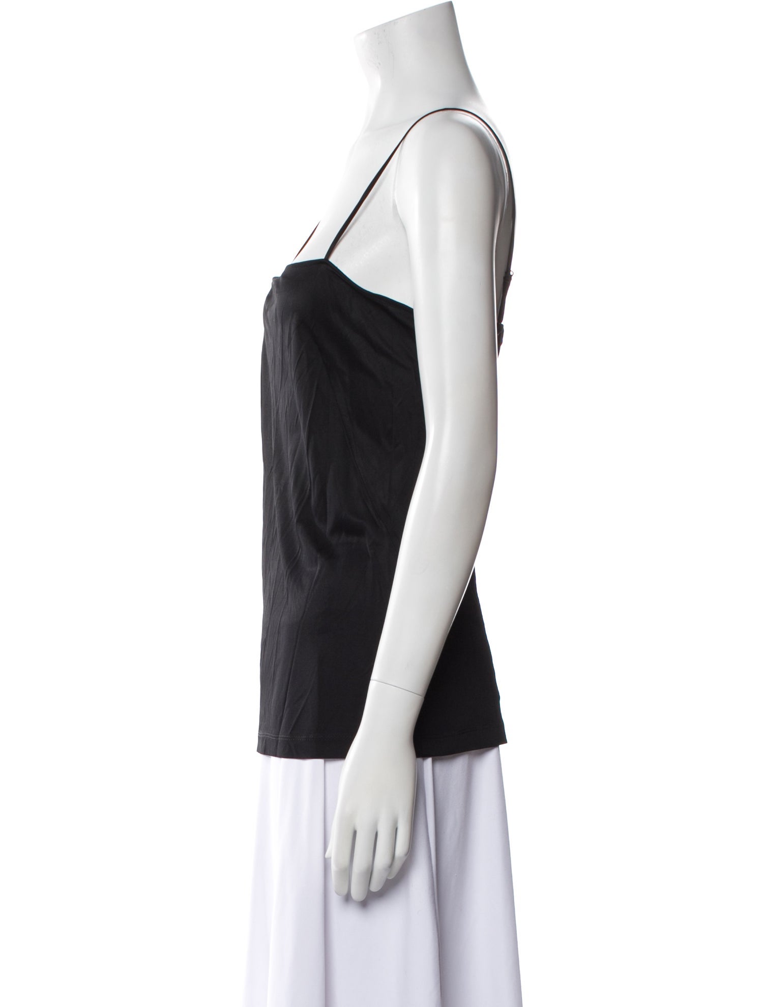Akris Square Neckline Sleeveless Top
