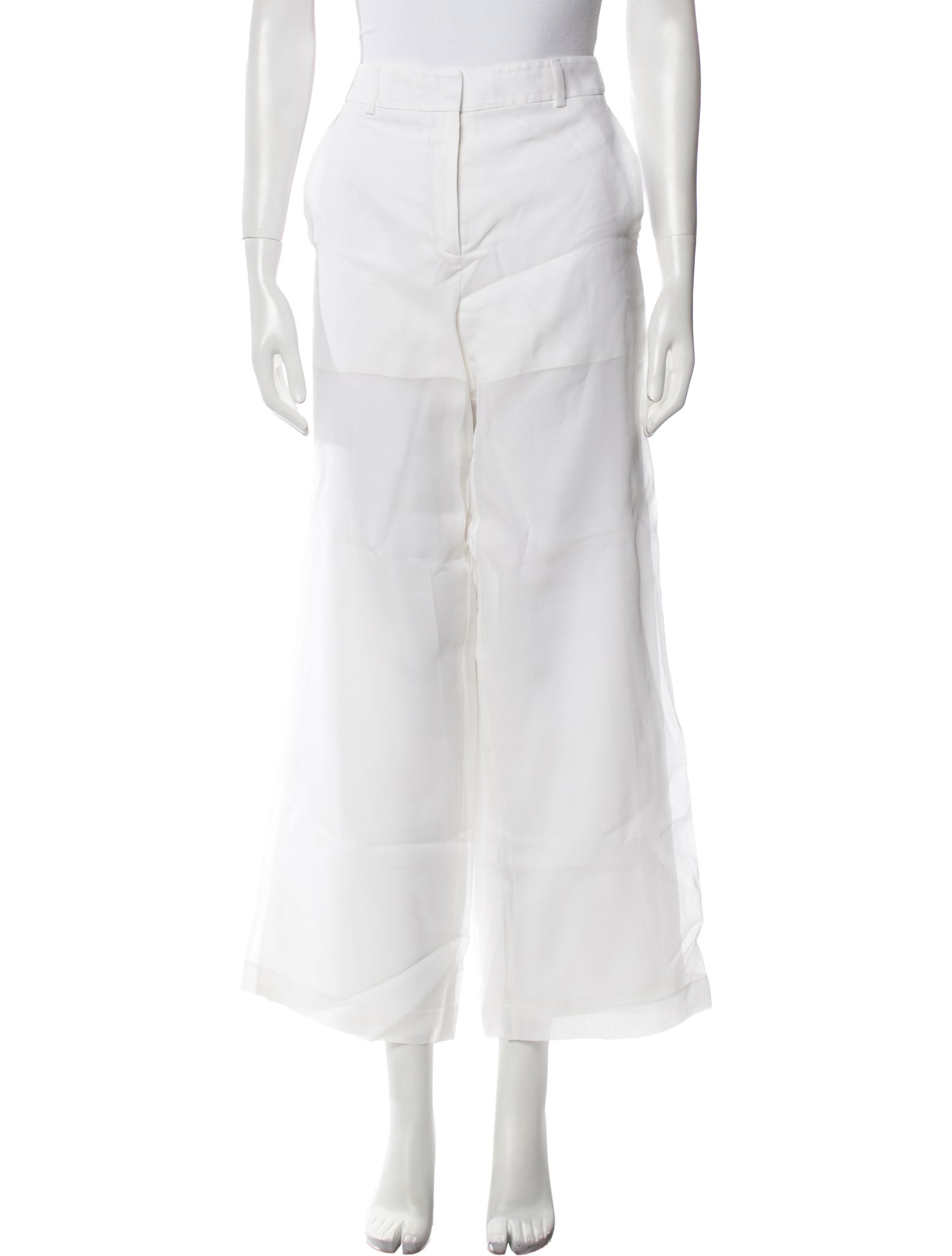 Akris Silk Wide Leg Pants