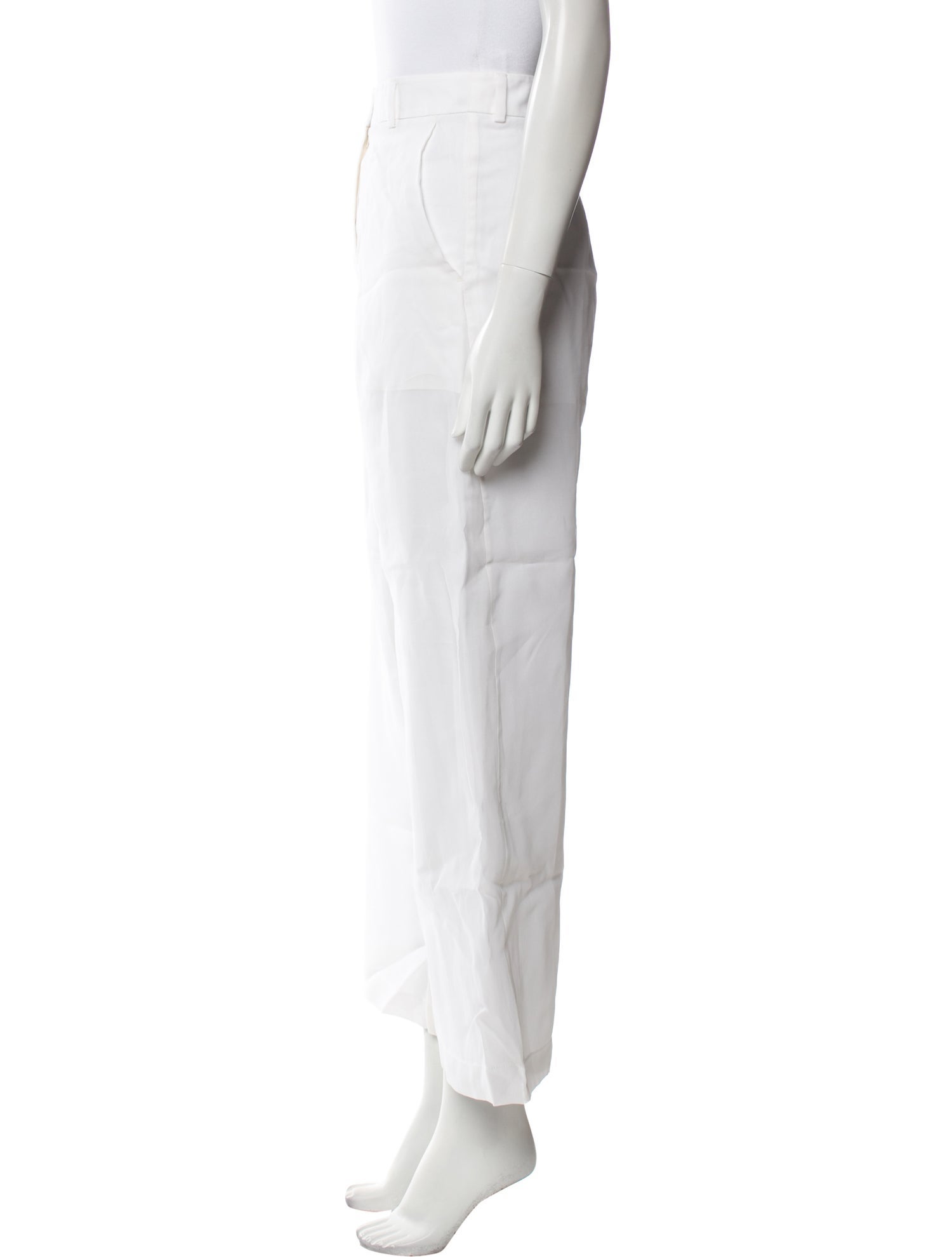 Akris Silk Wide Leg Pants