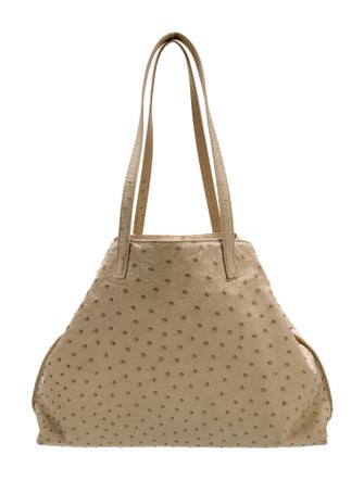Akris Ostrich Tote