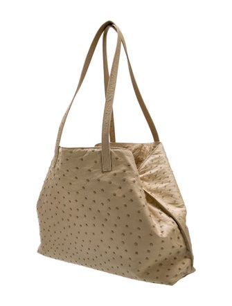 Akris Ostrich Tote