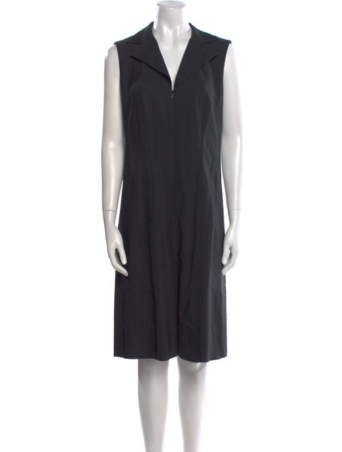 Akris Cashmere Knee-Length Dress